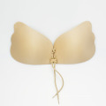 Soutien-gorge sans bretelles auto-adhésif invisible push up